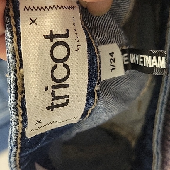 TRICOT - High Waisted Jean Pants -Size24 NWT - Picture 14 of 14